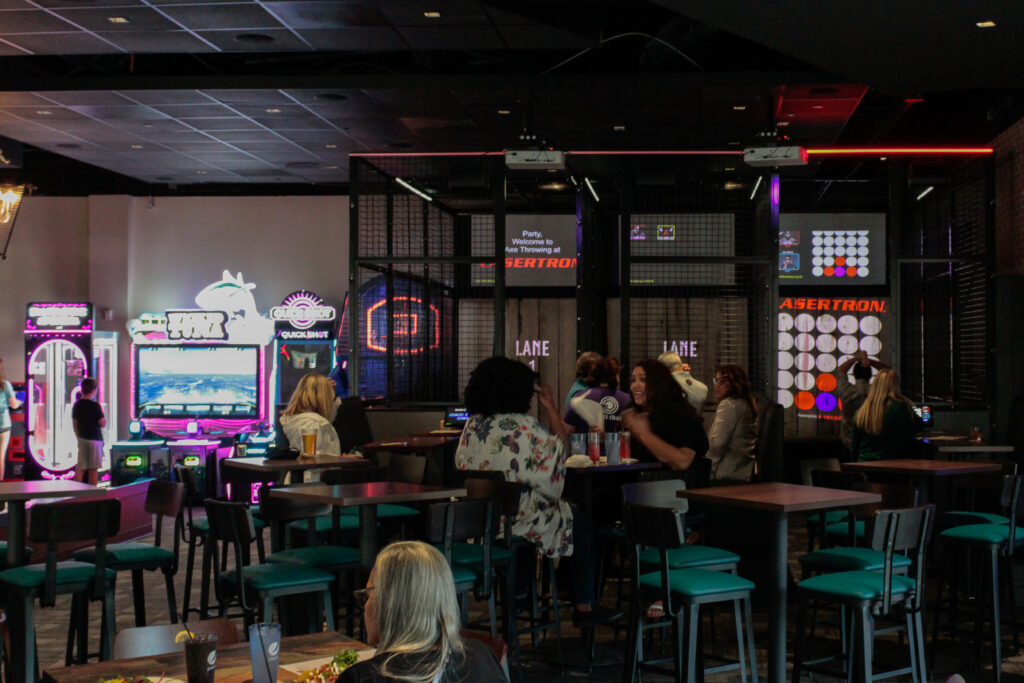 Fun Group Event Arcade Games and Bowling